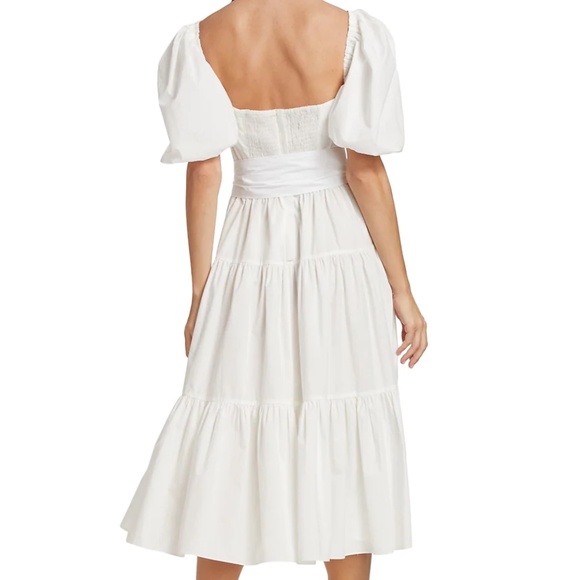 Cara Cara Sydney Puff-Sleeve Belted Dress - Picture 4 of 7